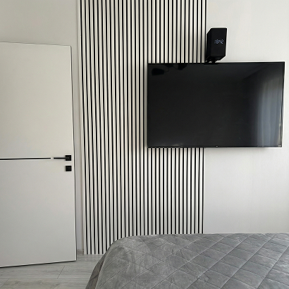 Панель Стеновая Акустическая МДФ Stella Trend Standart Белый 2780х600х21 (уп.1шт.)