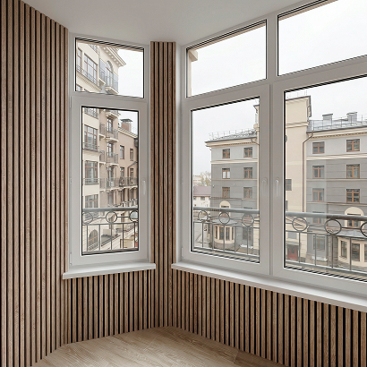 Интерьерная рейка МДФ STELLA Милана Дуб Винтаж 20*30*2700 (уп.8 шт.)