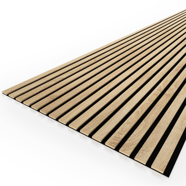 Панель Стеновая Акустическая Stella Comfort Standart Дуб Сонома 2780х600х9 (уп.1шт.)