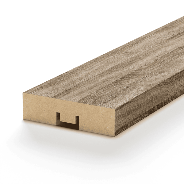 2К Интерьерная Рейка МДФ Stella Планкен Standard Дуб Винтаж 16*60*2700 (уп.6 шт.)