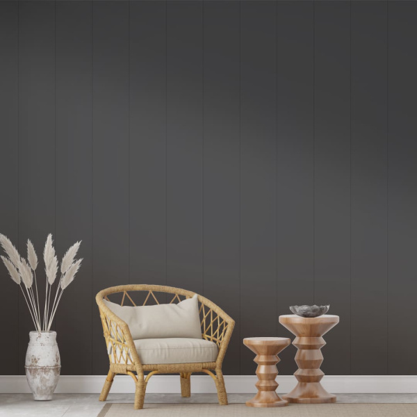 2К Панель МДФ Classic Stella De Luxe 2700х200х6 Black Lead (упак. 8 шт.)