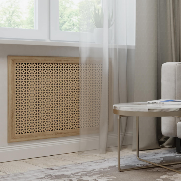 Экран для радиатора 90х60 см Дамаско дуб сонома STELLA