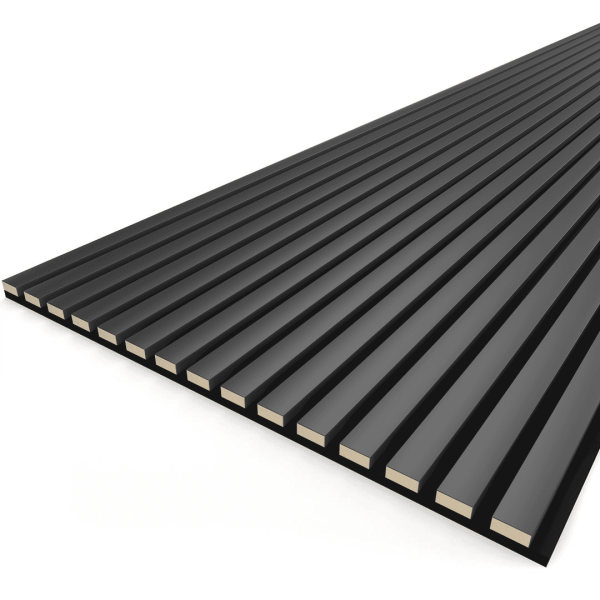 Панель Стеновая Акустическая Stella Trend De Luxe Black Lead 2780х600х21 (уп.1шт.)