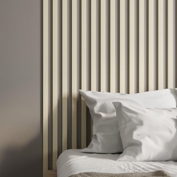 Интерьерная Рейка МДФ STELLA Планкен De Luxe Palomino 16*60*2700 (уп.6 шт.)