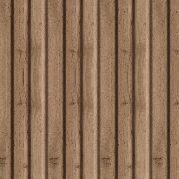 Панель Стеновая Реечная МДФ Stella Beats Light Пекан 2700x119x16 (4шт.упак.)