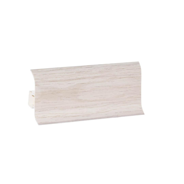 Напольный плинтус ПВХ Stella Comfort 62 Дуб Жемчужный 231 (40)