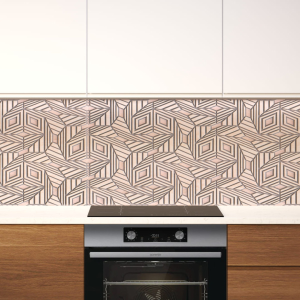 Панель ПВХ 0,3 мозаика «Техно флора» Stella 