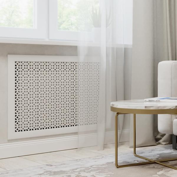 Экран для радиатора 120х60 см Сусанна белый STELLA