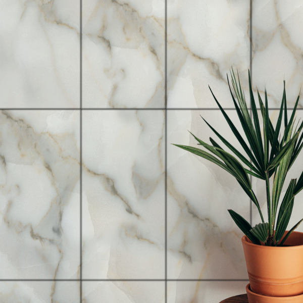 Панель SPC глянец Stella Kerama Мрамор браунтейн 560*280*2,5мм (8 шт в упак)