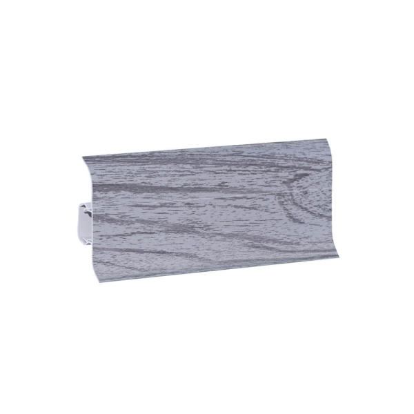 Напольный плинтус ПВХ Stella Comfort 62 Дуб Дымчатый 278 (40)