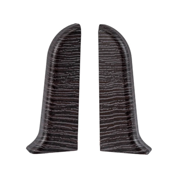 Угол торцевой ПВХ Идеал Классик Венге темный 303 (10)