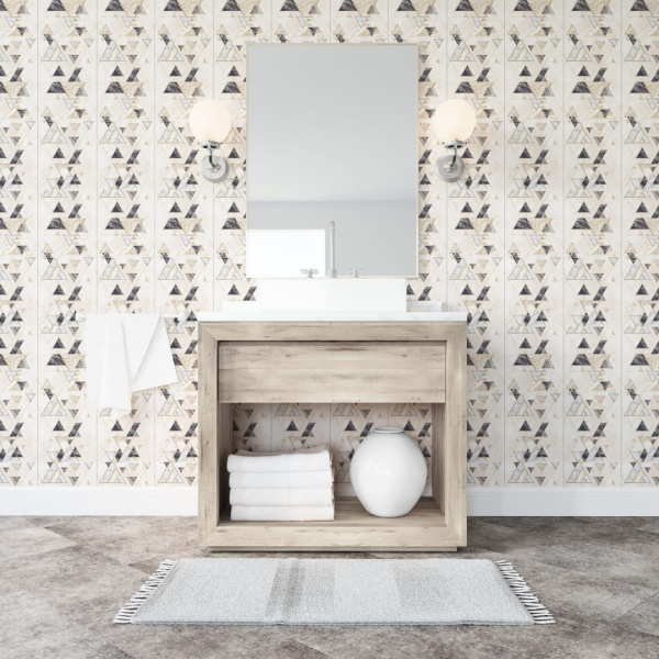 Панель ПВХ Травертин Узор 659 2,7*0,25 STELLA Light 