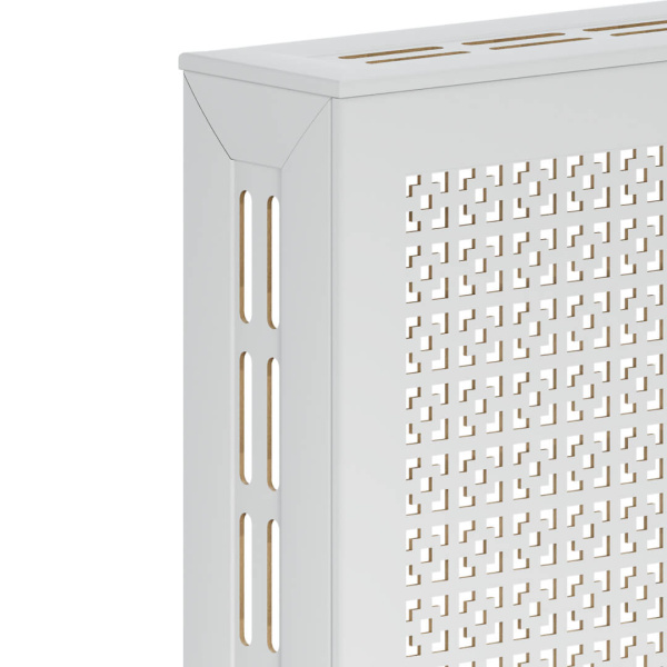 Экран для радиатора 120х60 см Дамаско белый STELLA