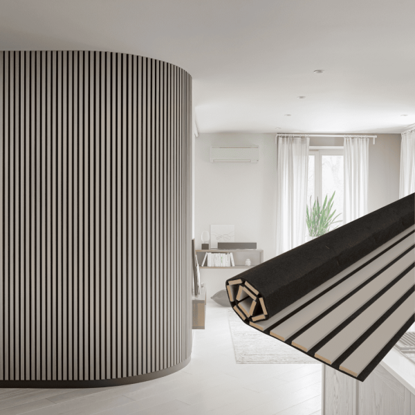 Панель Стеновая Акустическая Stella Comfort De Luxe Sandgrau 2780х600х9 (уп.1шт.)