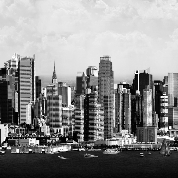 Кухонный фартук АБС Stella Light Мегаполис 600*3000*0,75мм