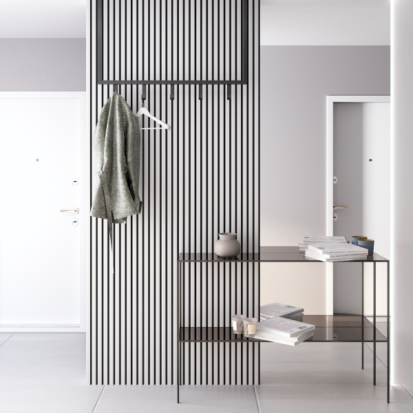 Панель Стеновая Акустическая Stella Comfort Standart Белый 2780х600х9 (уп.1шт.)