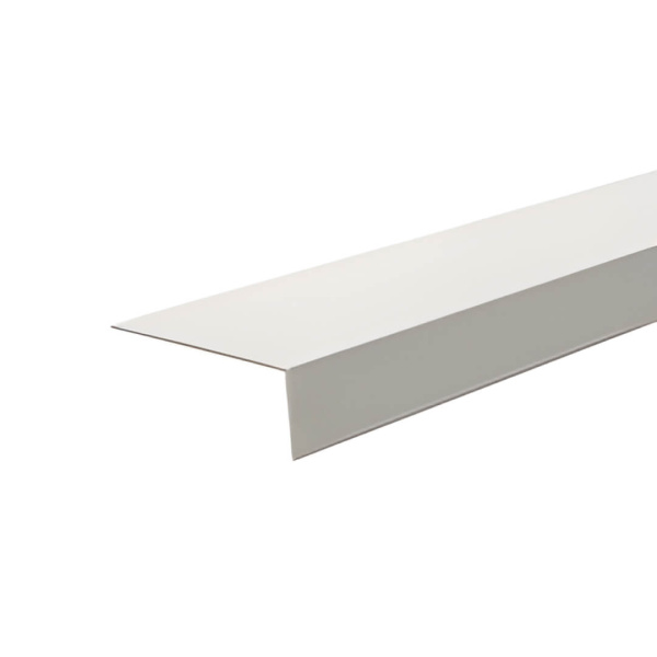 Угол разнополочный ПВХ/20*10*2700 Белый(50 шт)