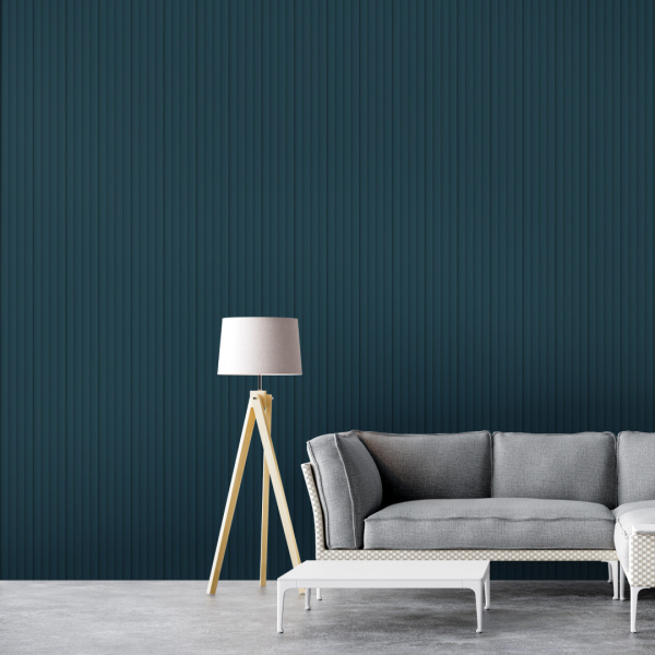 2К Панель Стеновая Реечная МДФ Stella Wave De Luxe Ocean 2700x119x16 (4шт.упак.)