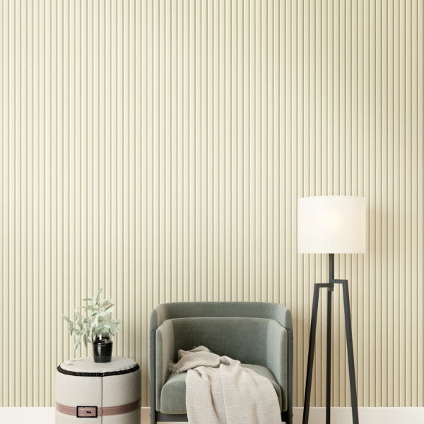 Панель Стеновая Реечная МДФ Stella Beats De Luxe Palomino 2700x119x16 (4шт.упак.)