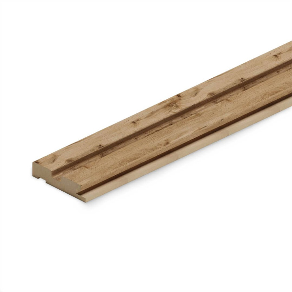 2К Профиль Старт МДФ Stella Beats Light Пекан 2700x66,5x16 (упак.4шт.)