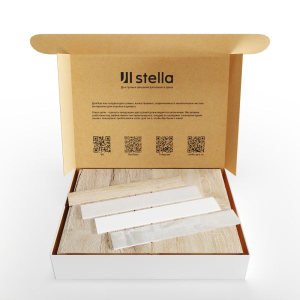 Sampleboх Панели МДФ Classic + углы МДФ Classic Stella №5.1 (Standard)