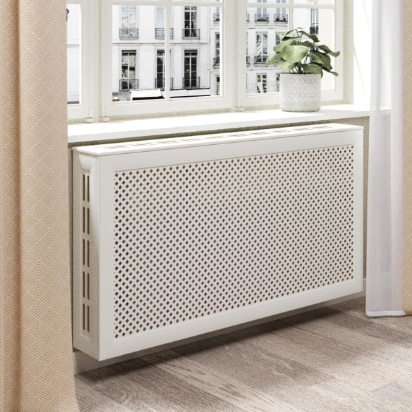 Экран для радиатора 150х60 см Глория белый STELLA