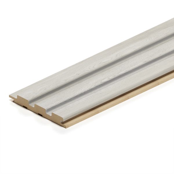 Панель Стеновая Реечная МДФ Stella Beats Standart Дуб Грей 2700x119x16 (4шт.упак.)