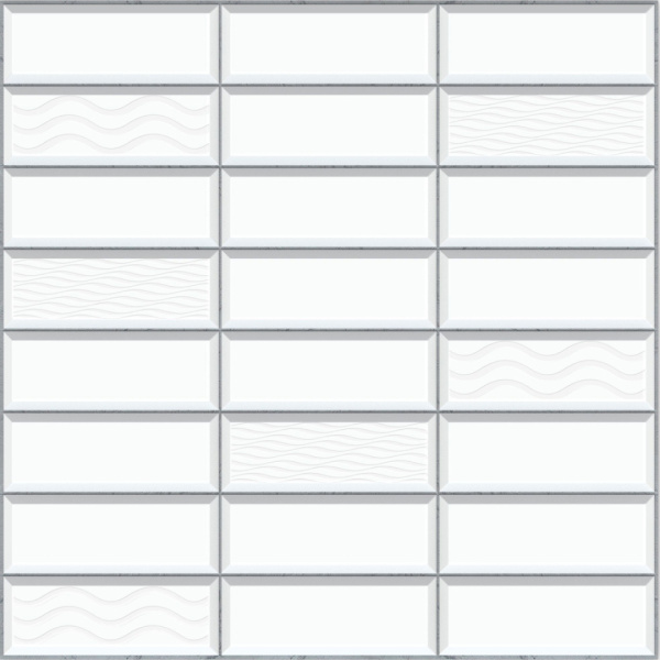 Панель ПВХ 0,3 мозайка на клеевой основе Плитка Эстетика (10шт)