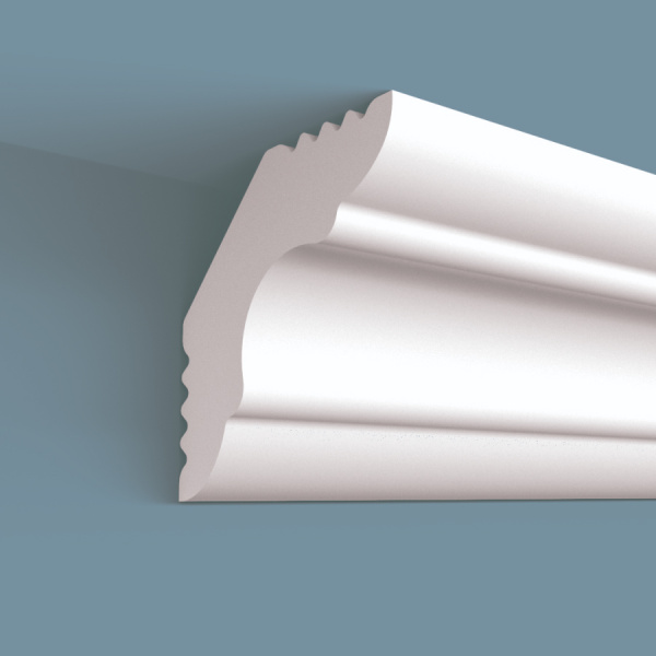 Плинтус потолочный Плинтэкс E 25/25 (186 шт)