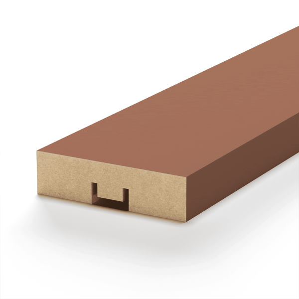 2К Интерьерная Рейка МДФ STELLA Планкен De Luxe Mauve 16*60*2700 (уп.6 шт.)