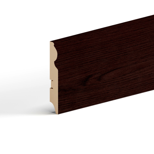 2К Напольный плинтус МДФ STELLA 110C 2000х110х16 Венге (12шт в упак)