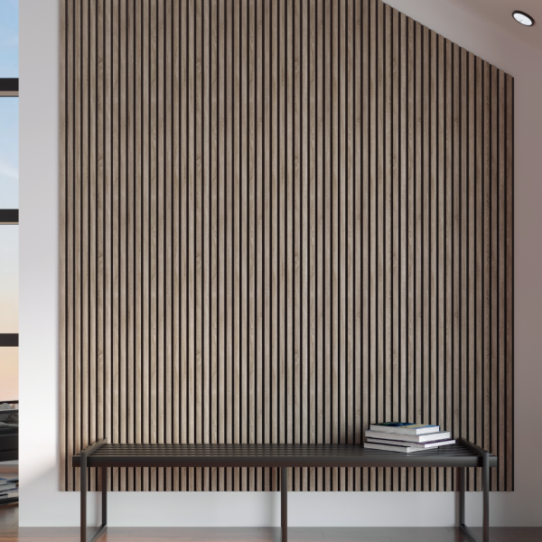 2К Панель Стеновая Акустическая Stella Comfort Standart Дуб Винтаж 2780х600х9 (уп.1шт.)