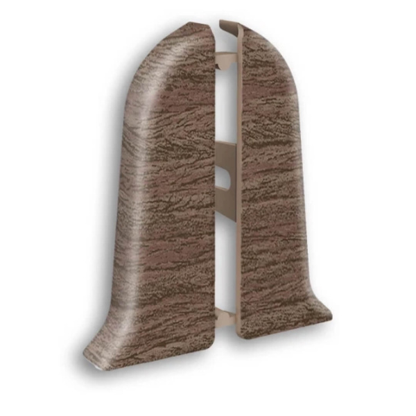 Угол торцевой ПВХ Идеал Классик Орех миланский 292 (10)