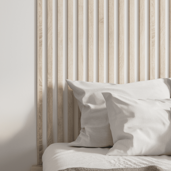 2К Интерьерная Рейка МДФ Stella Планкен Standard Дуб Сонома 16*60*2700 (уп.6 шт.)