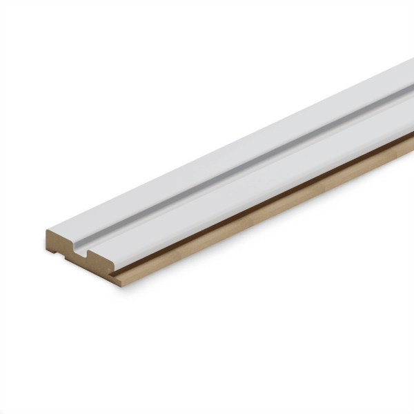 2К Профиль Старт МДФ Stella Beats Standart Белый 2700x66,5x16 (упак.4шт.)