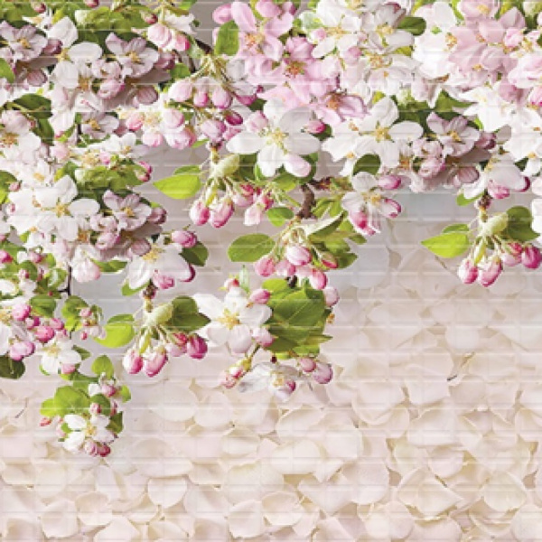 Панель ПВХ 0,3 мозаика Цветущая сирень STELLA