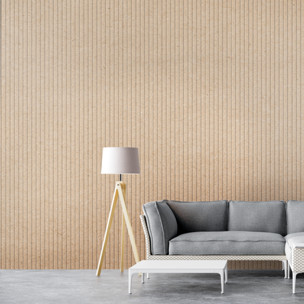 Панель Стеновая Реечная МДФ Stella Beats Base 2700x119x16 (4шт.упак.)