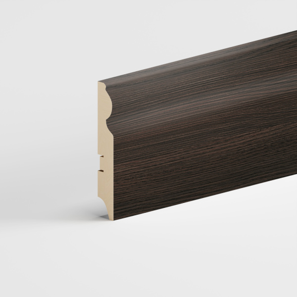 Напольный плинтус МДФ STELLA 110C 2000х110х16 Венге (12шт в упак)