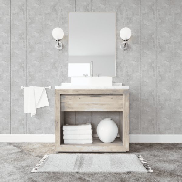 Панель ПВХ Бетон Добор 736/1 2,7*0,25 STELLA Light 