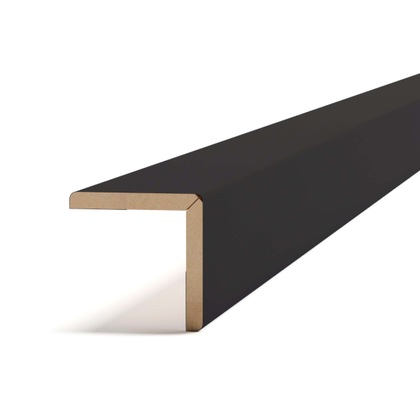 2К Угол универсальный МДФ Stella De Luxe Black Lead 2700х24х24 (10шт.упак.)