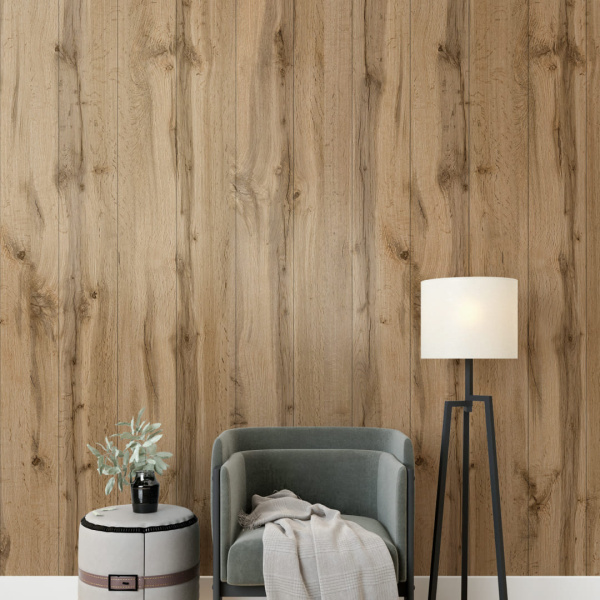 Панель МДФ Classic STELLA Light 2700х200х6 Пекан (упак. 8 шт.)