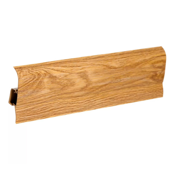 Напольный плинтус ПВХ STELLA Standart 75 Дуб Золотистый 752 (28)