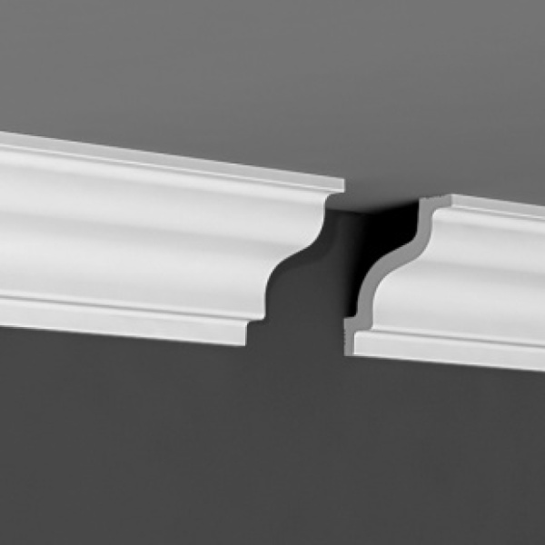 Плинтус потолочный Де-Багет П 04 70/70  (42 шт)