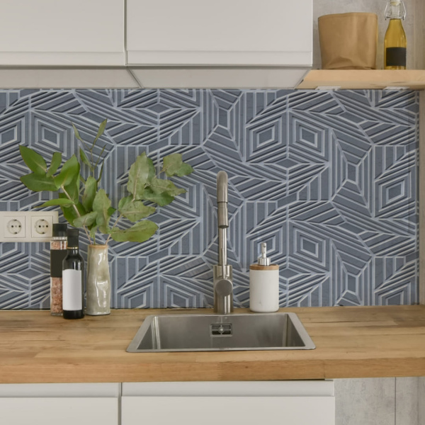 Панель ПВХ 0,3 мозаика «Лабиринт» Stella 