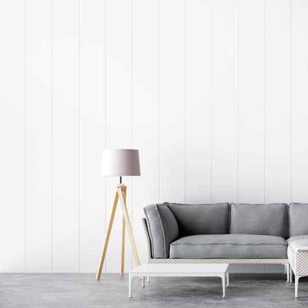 2К Панель МДФ Stella Classic Standard Белый 2700х200х6 (упак. 8 шт.)