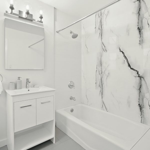 Панель PVC Stella Marble Белая Ночь 2800*1200*1,2мм