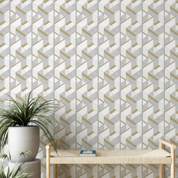 Панель ПВХ Дейзи 662 2,6*0,25 STELLA Slim 5мм Premium (15)