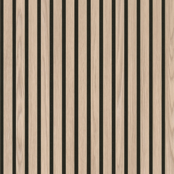 Панель Стеновая Акустическая Stella Comfort Light Дуб Снежный 600х600х9 (уп.1шт.)