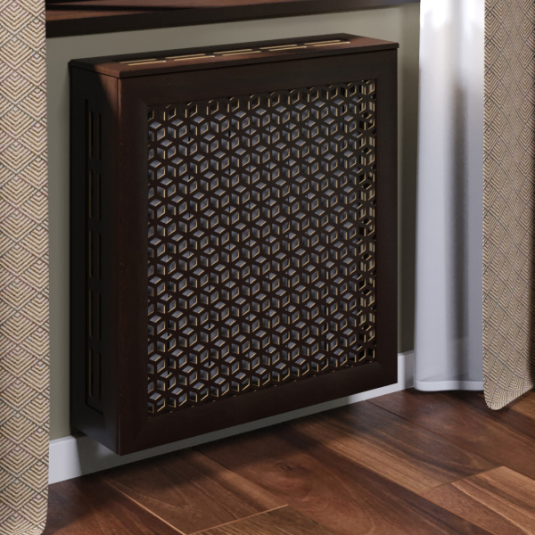 Экран для радиатора 60х60 см Илона венге STELLA