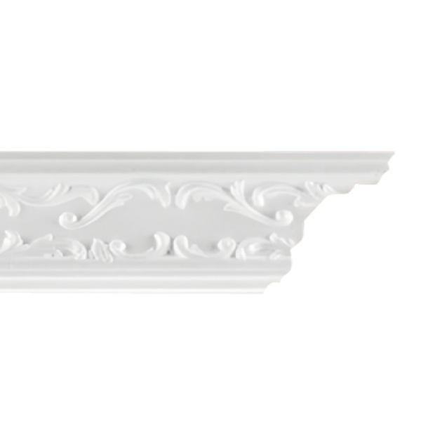 Плинтус потолочный инжекционный D 113/80 (50 шт. в упак.)